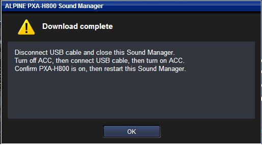 alpine imprint sound manager software download